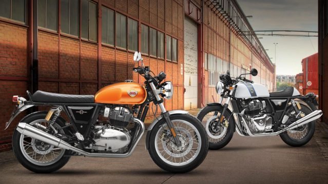 Royal Enfield Interceptor and Continental