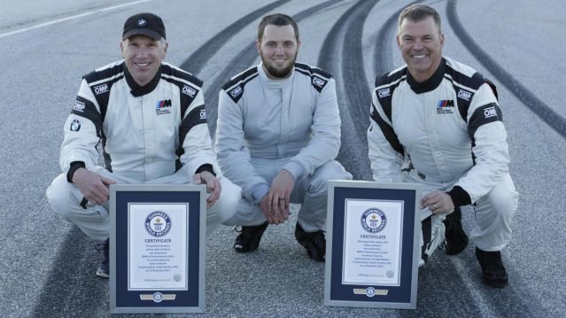 BMW M5 sets Guinness world records