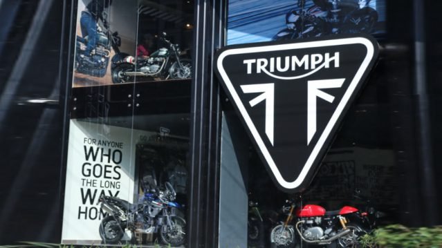 Triumph dealership in Gurugram Haryana