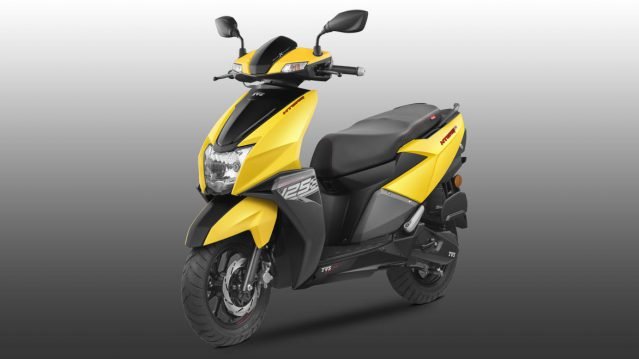 TVS 125cc scooter